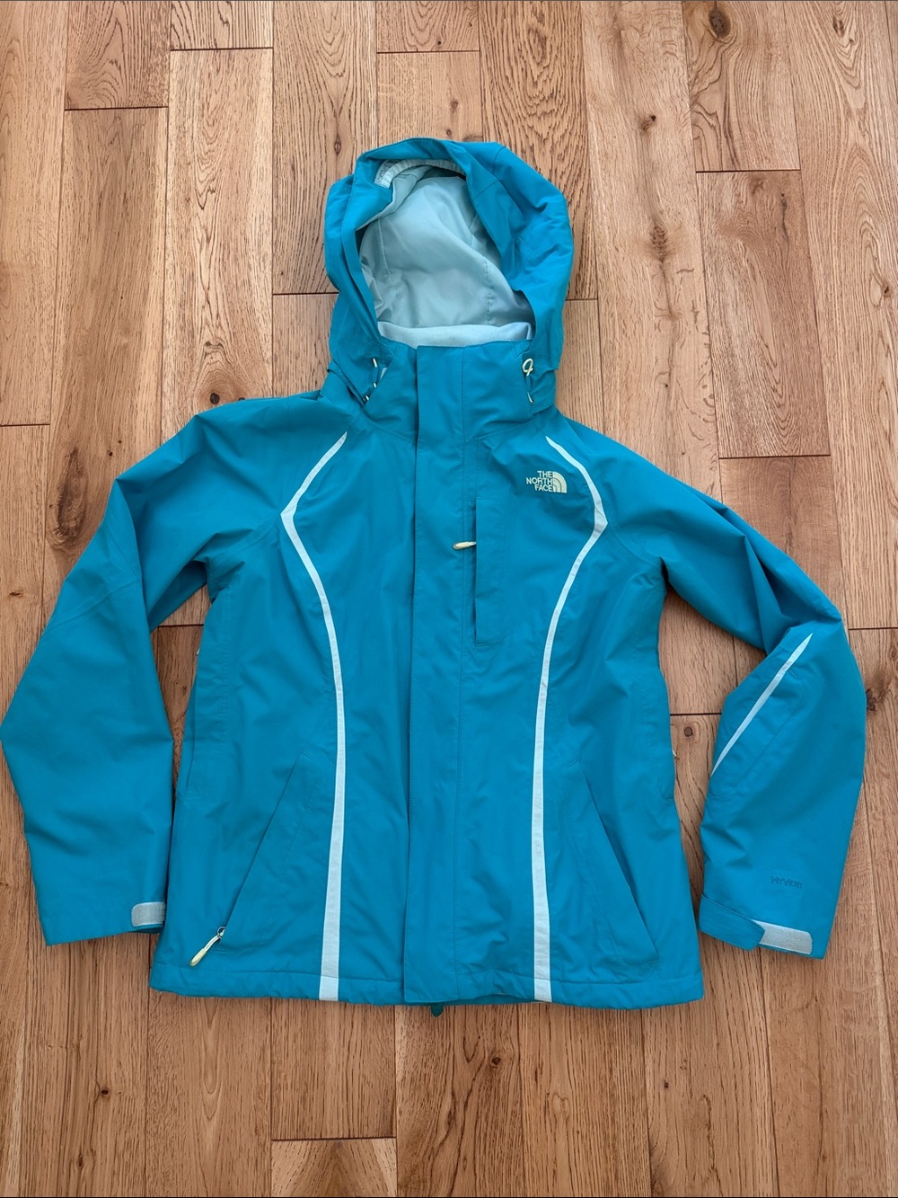 Women ́s The North Face Kira 2.0 Teal Triclimate Hyvent 2L Shell